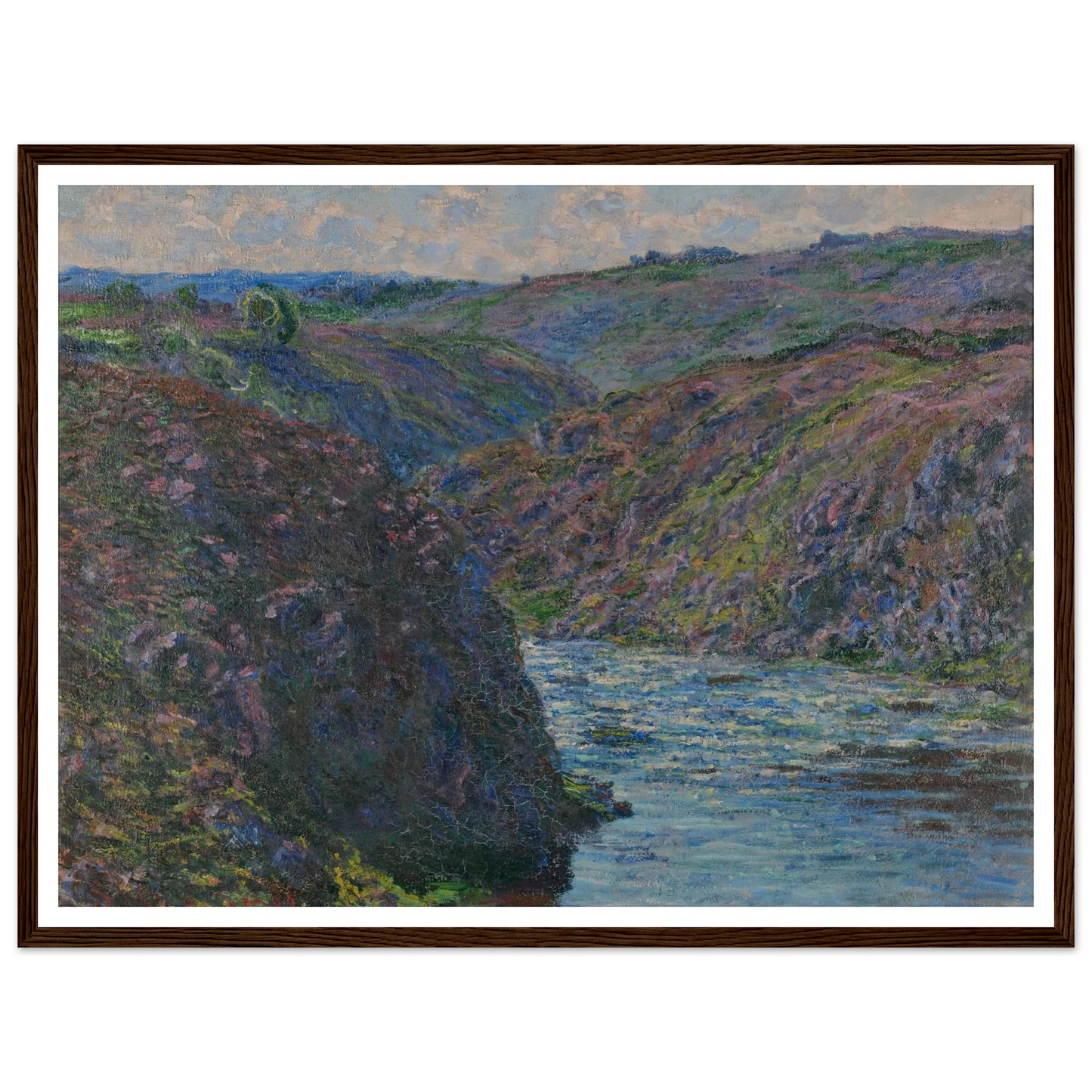 Les ravins de la Creuse (1889) Art Print | Claude Monet-Quipham Collections