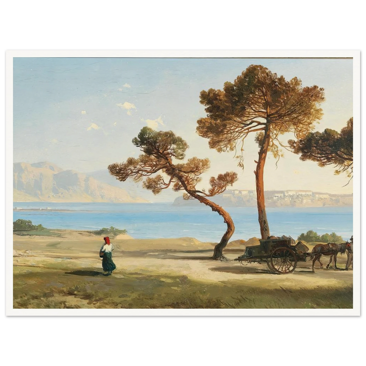 Italian Scene Art Print | Albert Zimmermann-Quipham Collections