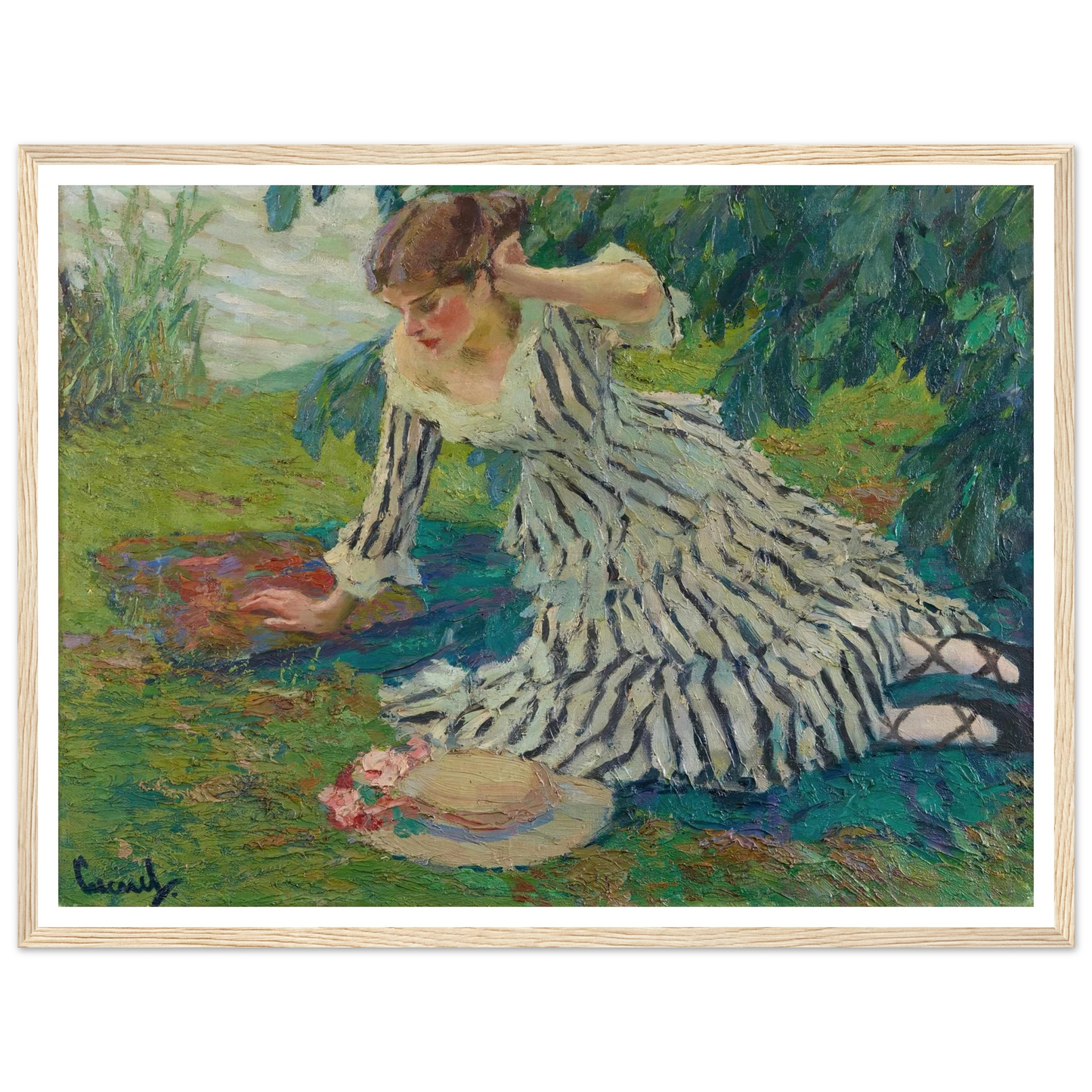 After the siesta (1910) Art Print | Edward Cucue-Quipham Collections