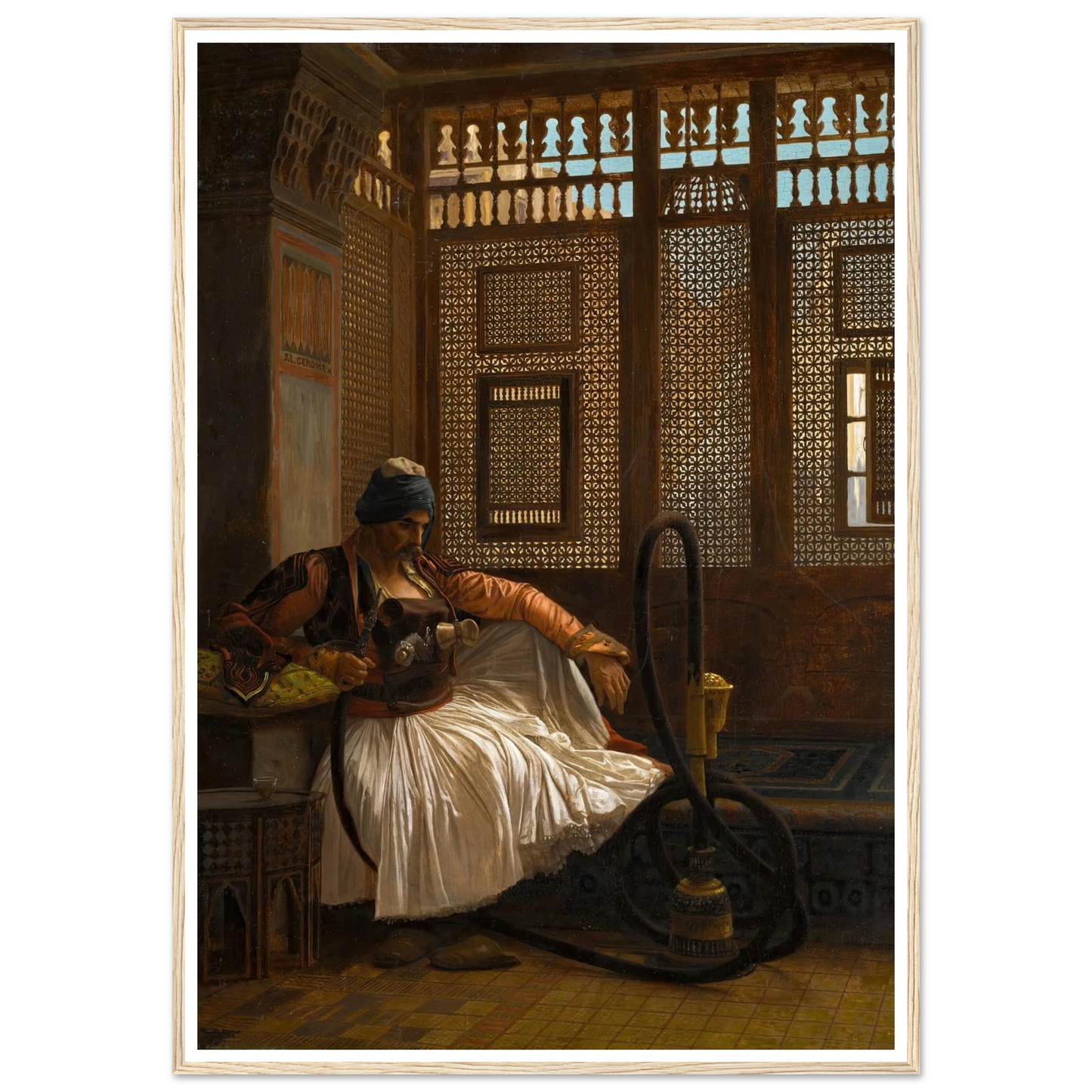 Arnaut at Rest Art Print | Jean Leon Gerome-Quipham Collections