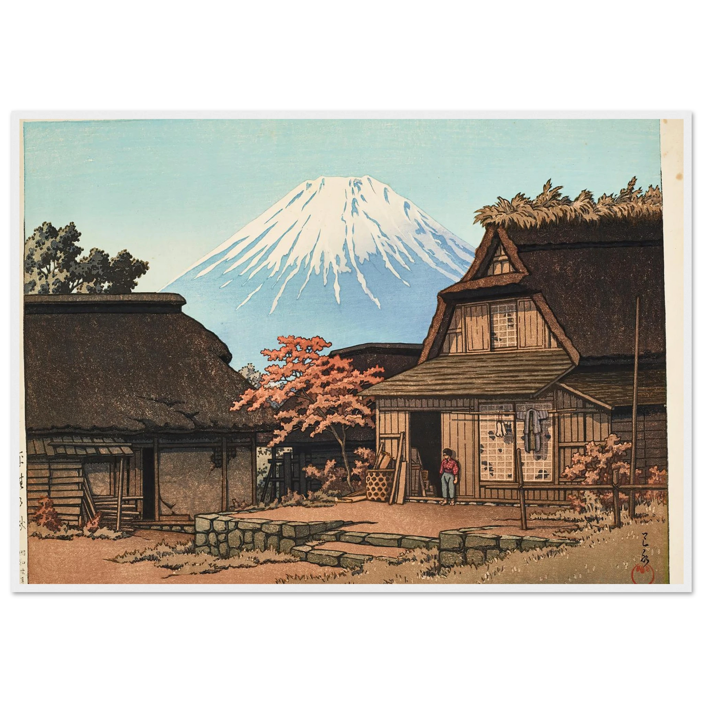 Hirano no aki (Autumn at Hirano) (1945) Art Print | Kawase Hasui-Quipham Collections