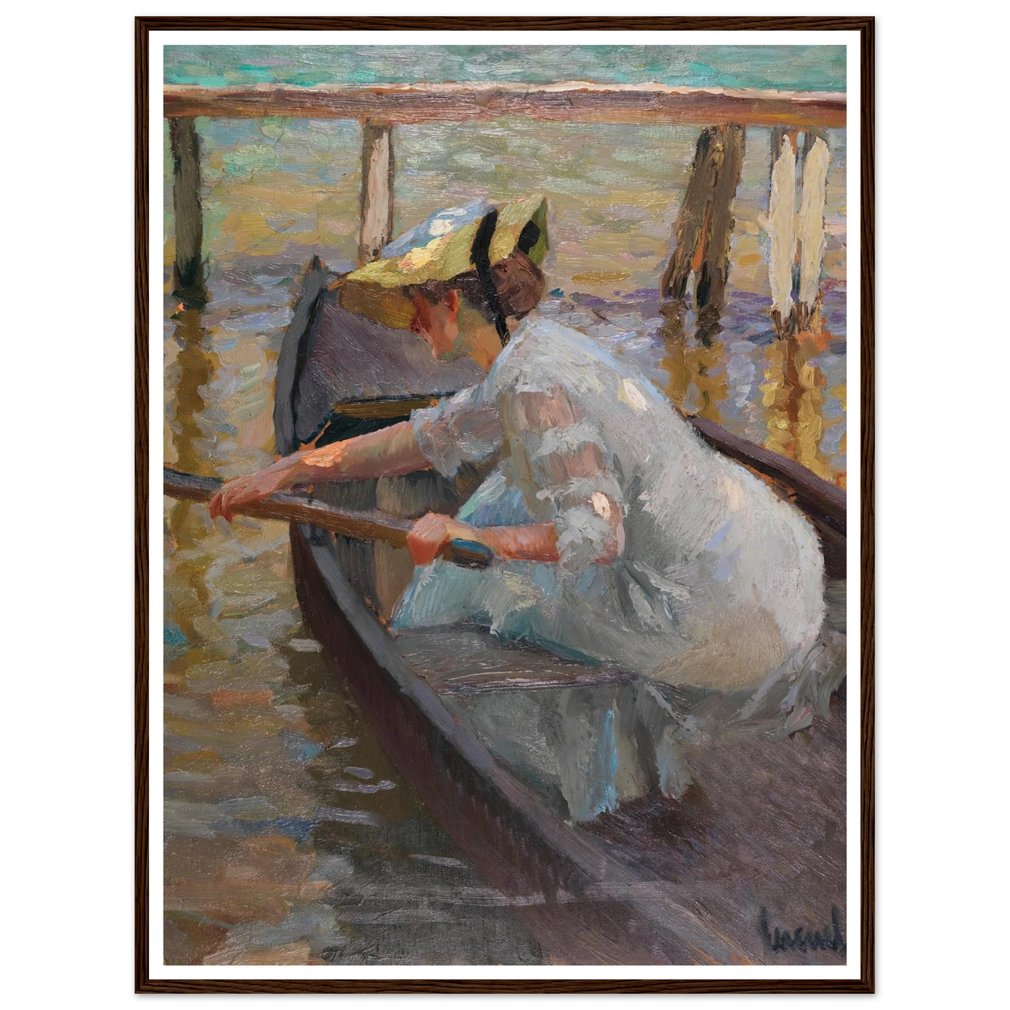Evening trip (1920) Art Print | Edward Cucue-Quipham Collections