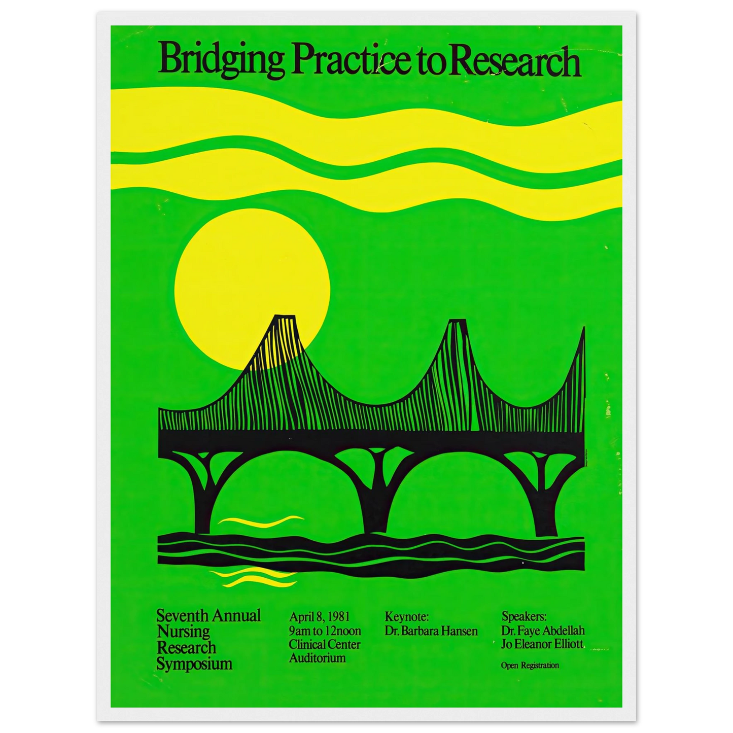 Bridging practice to research (1981) Art Print | National Institutes of Health-Quipham Collections