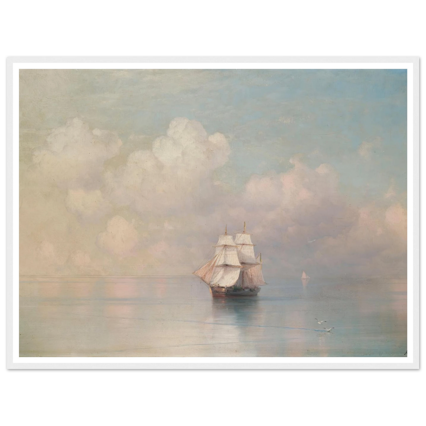 Calm Seas Art Print | Ivan Konstantinovich Aivazovsky-Quipham Collections