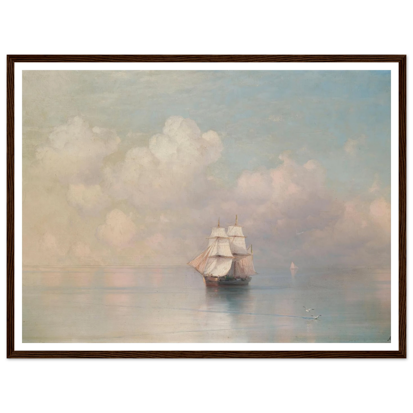 Calm Seas Art Print | Ivan Konstantinovich Aivazovsky-Quipham Collections