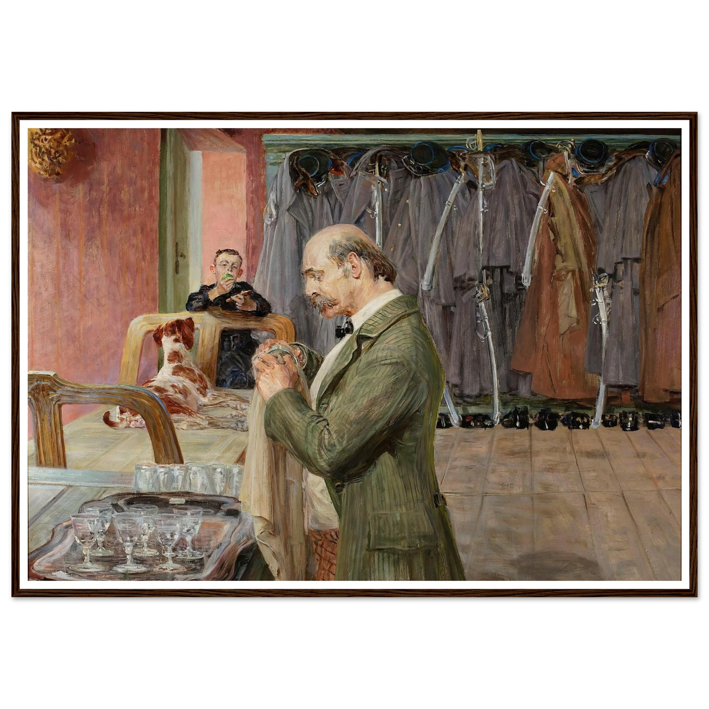 My life – central section of the triptych (1911-1912) Art Print | Jacek Malczewski-Quipham Collections