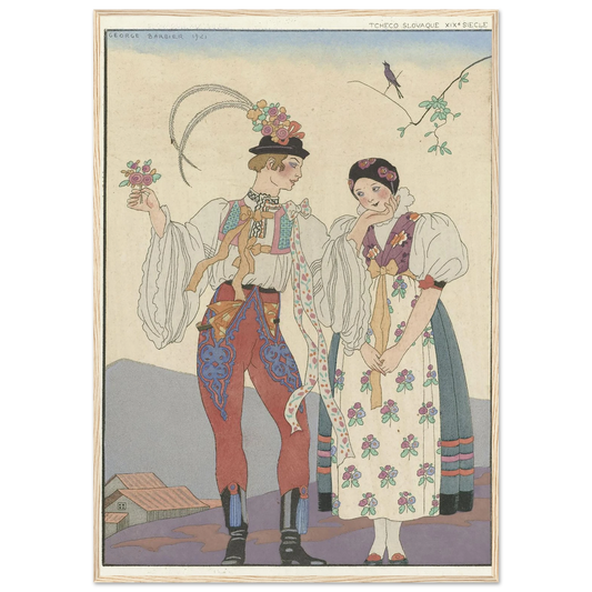 Le Coq du Village (1921) Art Print | George Barbier-Quipham Collections