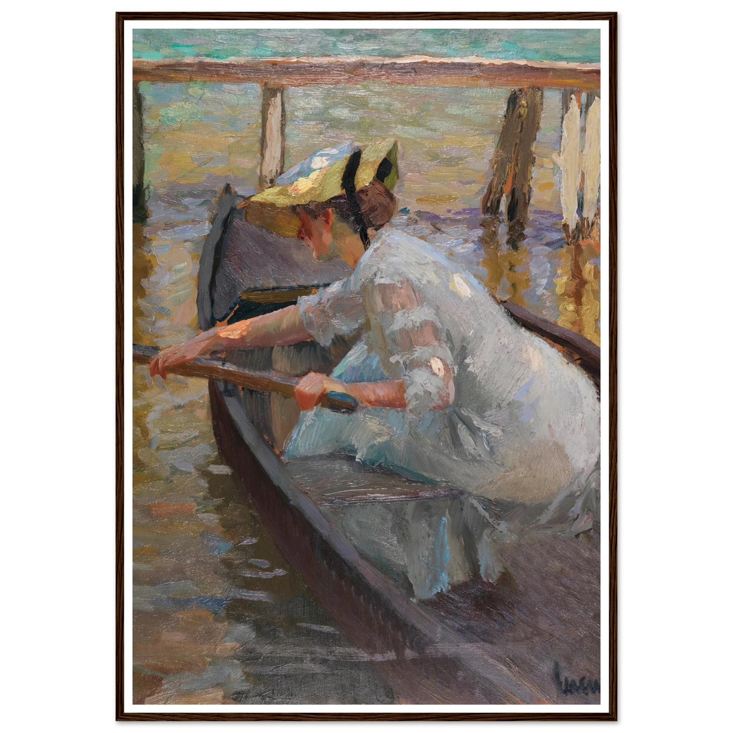 Evening trip (1920) Art Print | Edward Cucue-Quipham Collections