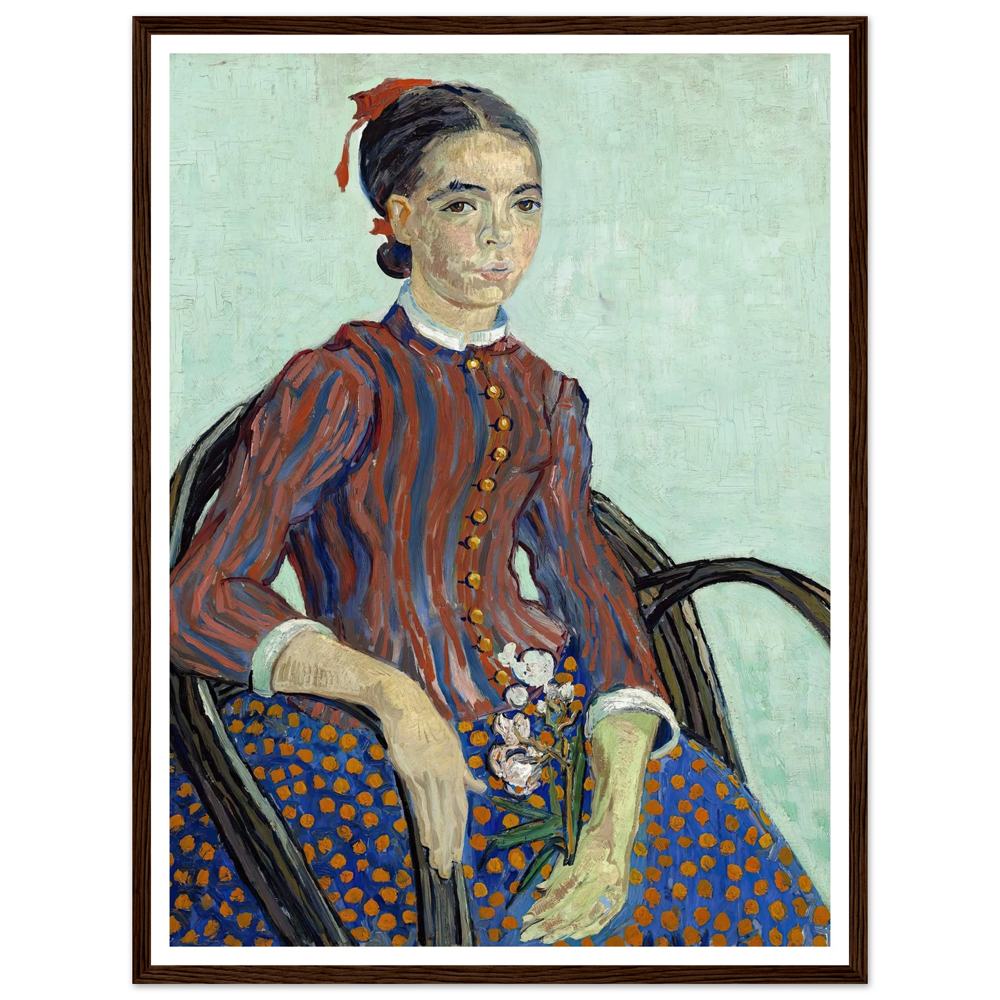 La Mousmé (1888) Art Print | Vincent van Gogh-Quipham Collections