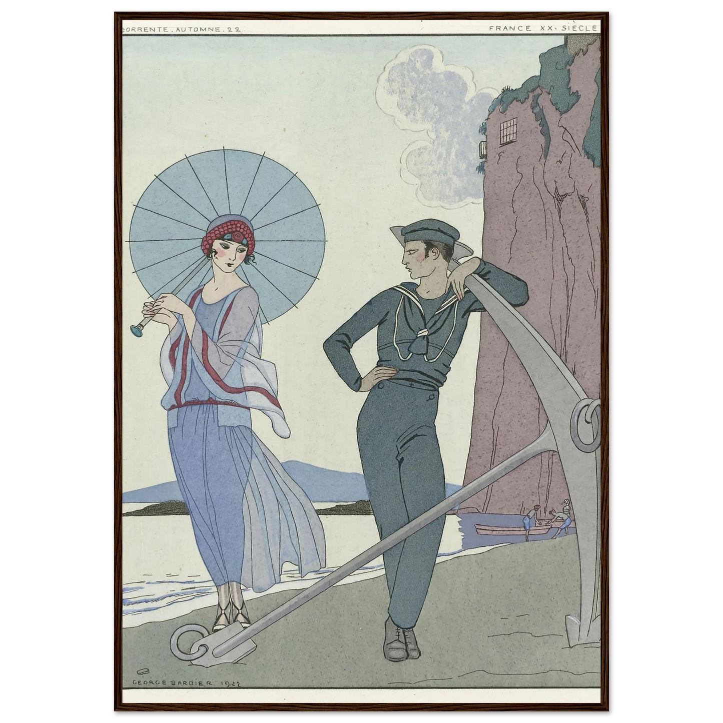 Joie de vivre; Falbalas et Fanfreluches (1923) Art Print | George Barbier-Quipham Collections