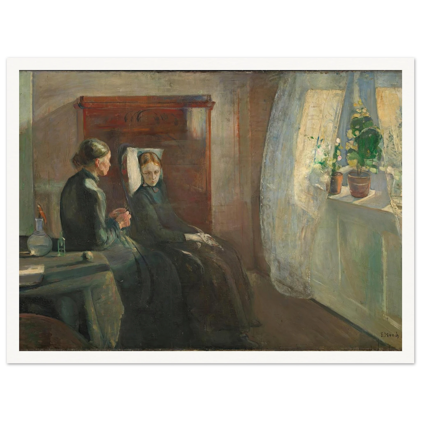 Spring (1889) Art Print | Edvard Munch-Quipham Collections