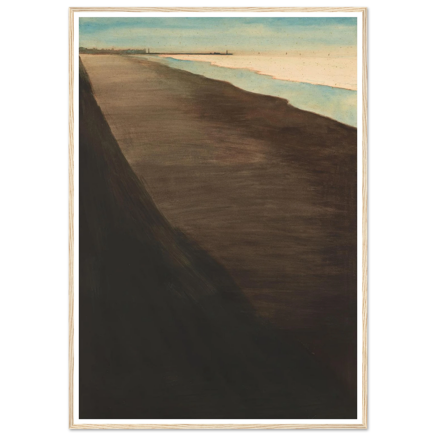 Het strand (1908) Art Print | Leon Spilliaert-Quipham Collections