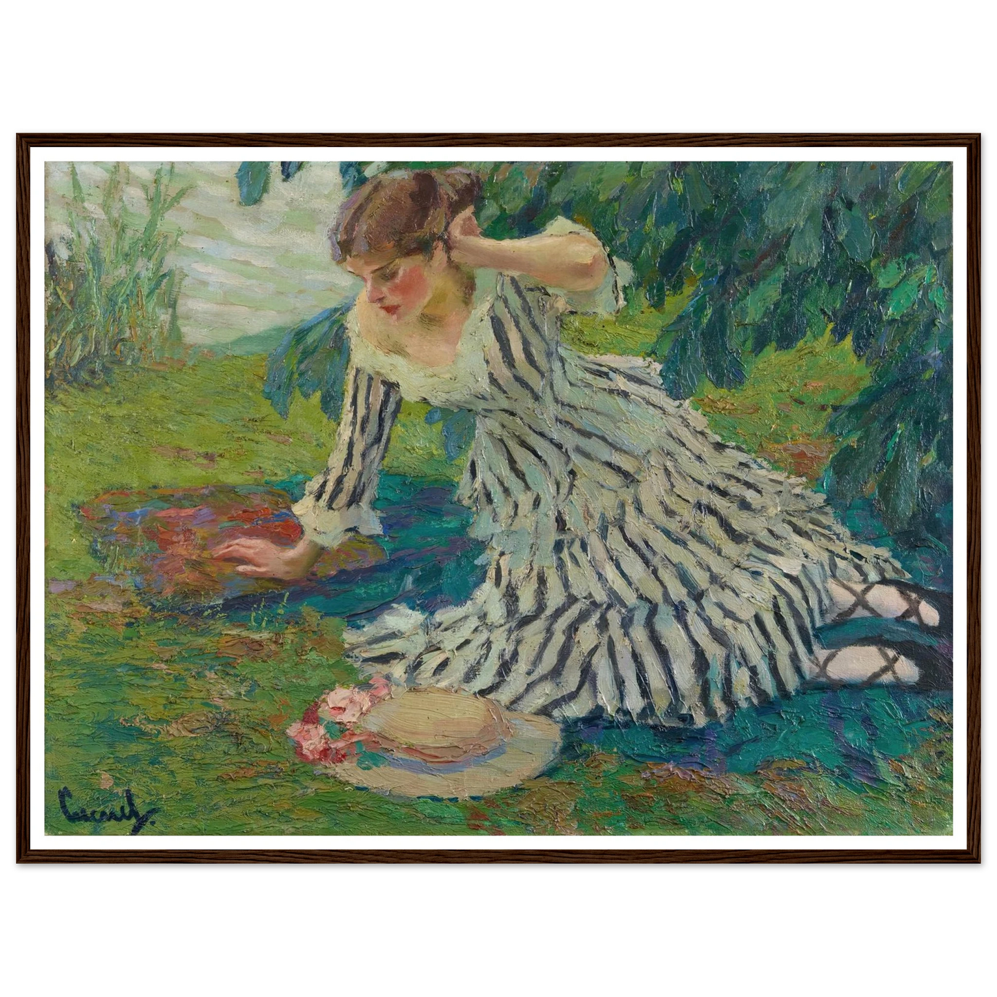 After the siesta (1910) Art Print | Edward Cucue-Quipham Collections