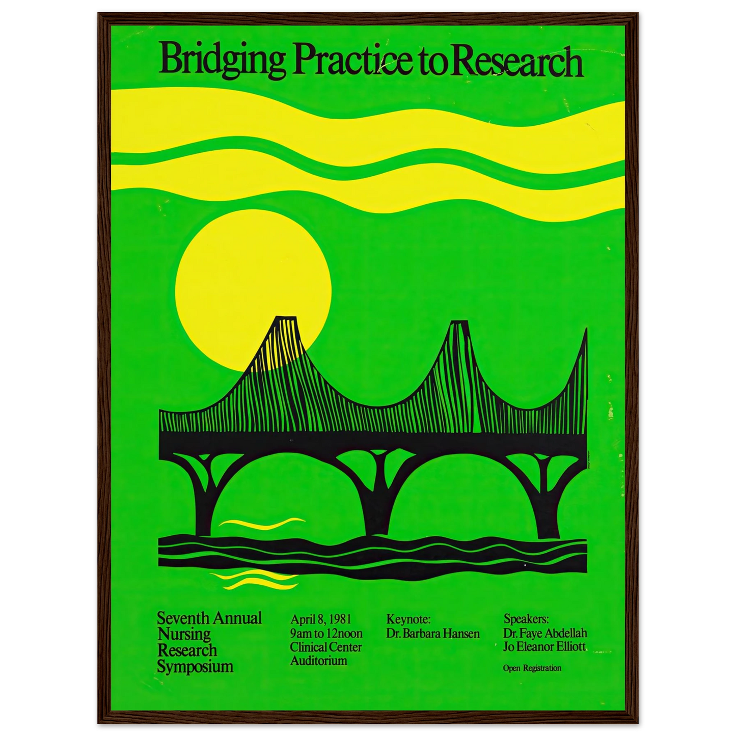 Bridging practice to research (1981) Art Print | National Institutes of Health-Quipham Collections