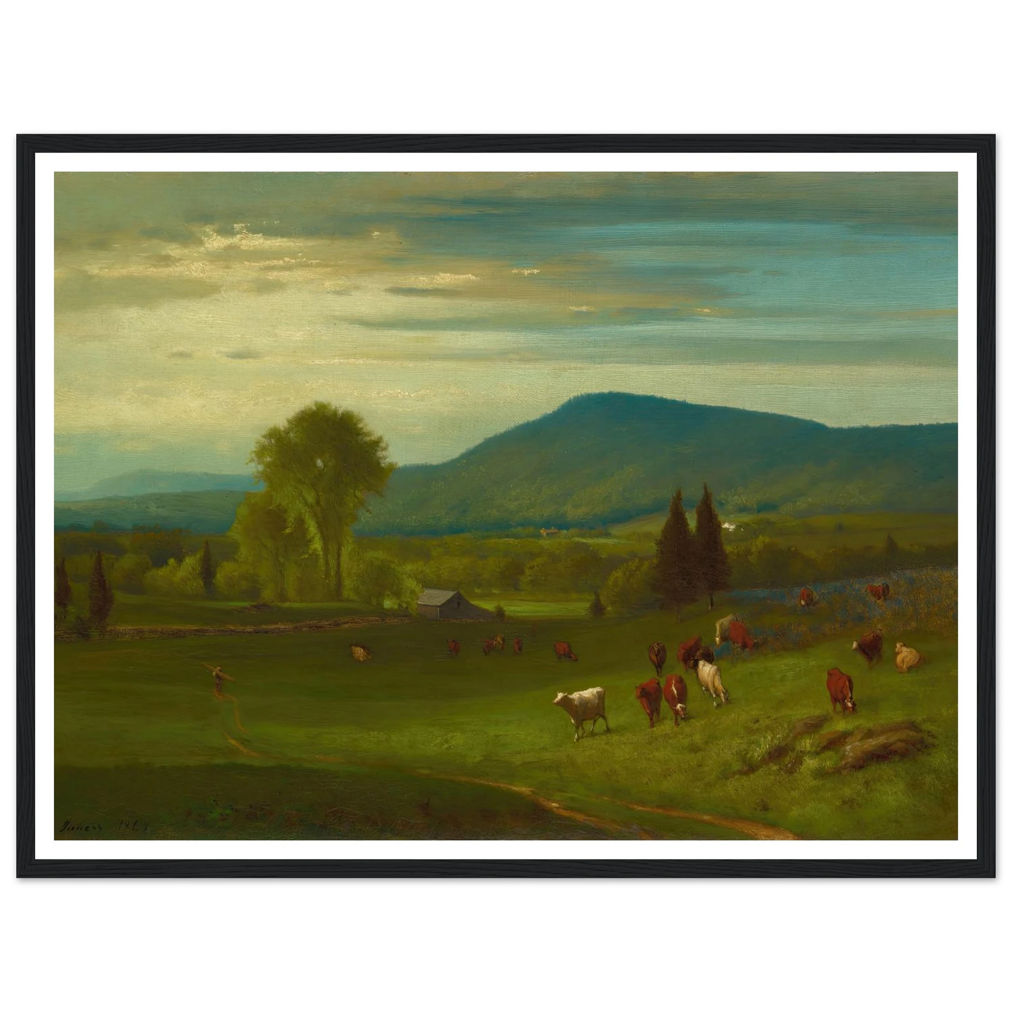 Summer in the Catskills (1867) Art Print | George Inness-Quipham Collections