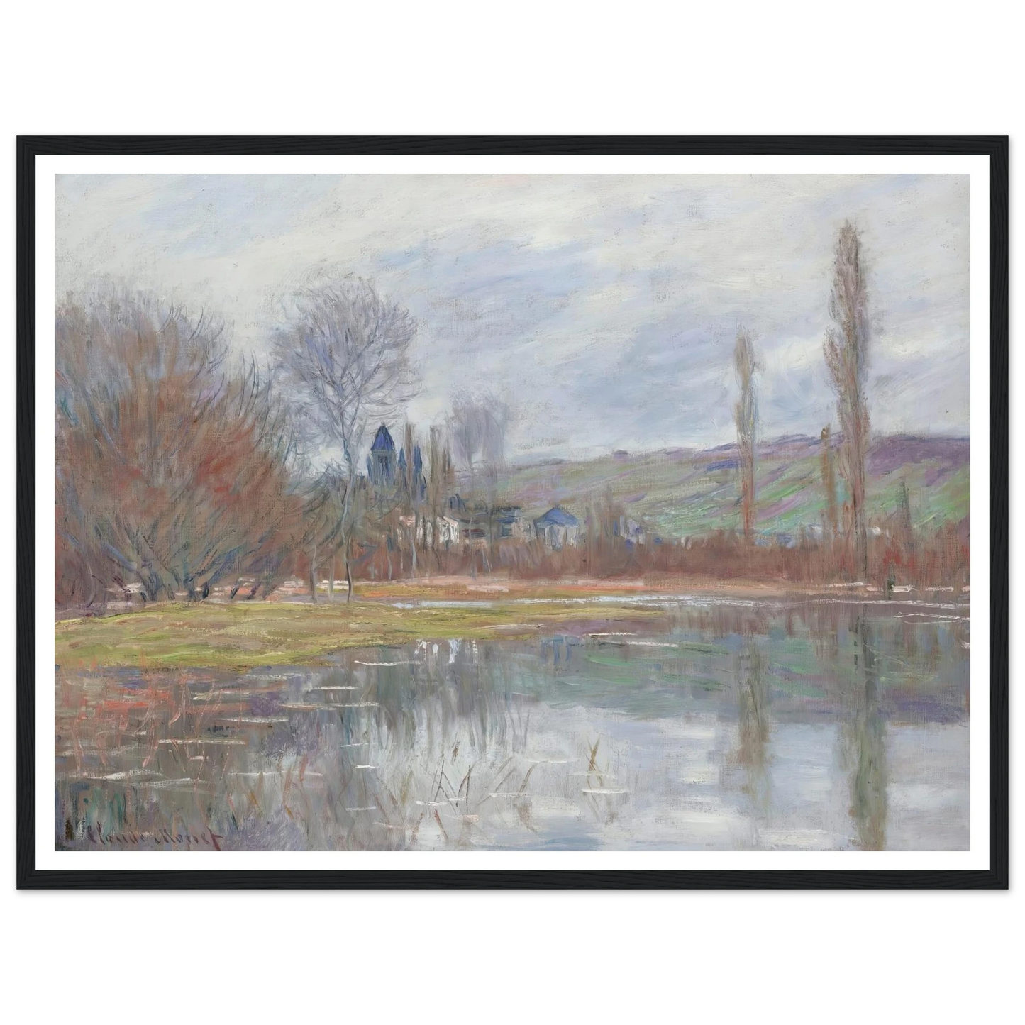Printemps À Vétheuil (1881) Art Print | Claude Monet-Quipham Collections