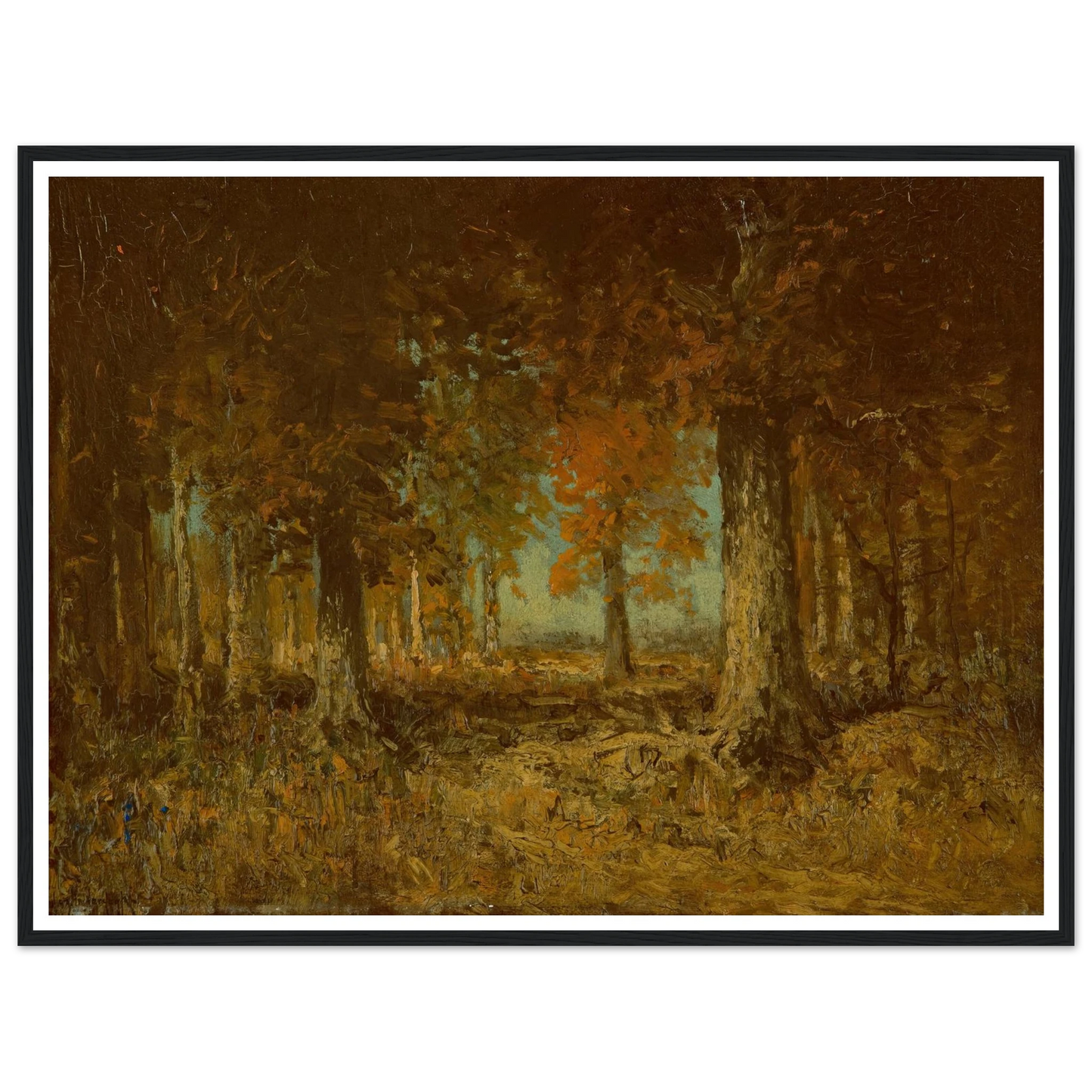Edge of the Woods (1908) Art Print | Julian Onderdonk-Quipham Collections