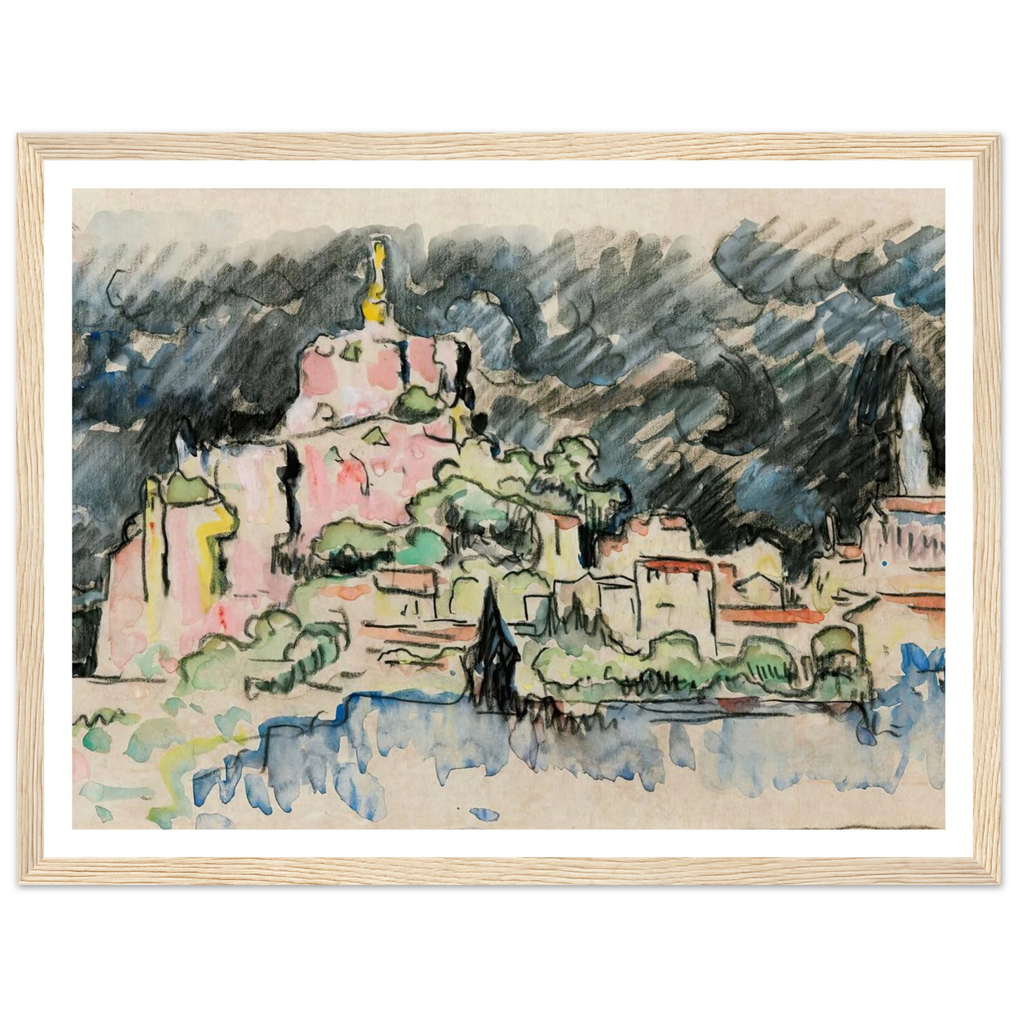 Le Puy-En-Velay, Ciel D’orage Art Print | Paul Signac-Quipham Collections