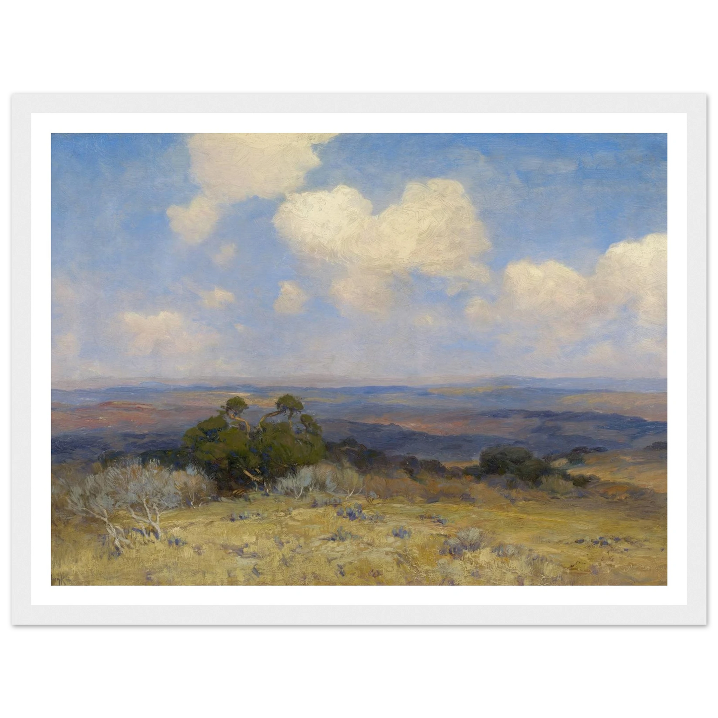 Sunlight and Shadow (1910) Art Print | Julian Onderdonk-Quipham Collections