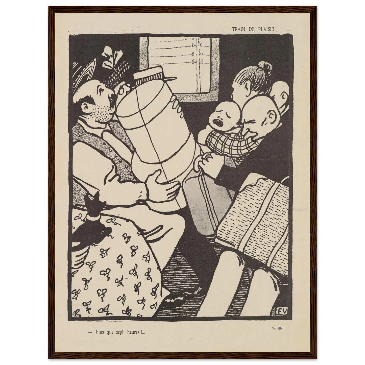 13 septembre 1903 Art Print | Felix Vallotton-Quipham Collections