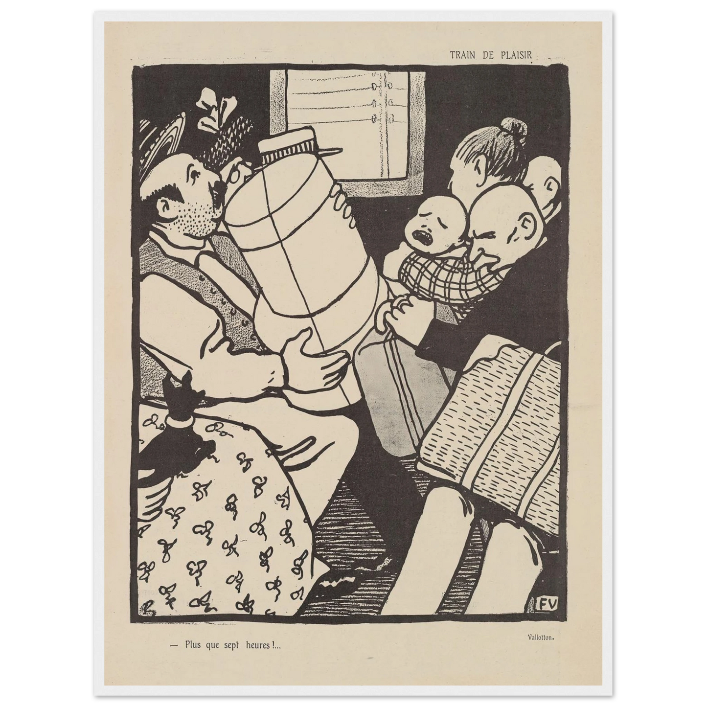 13 septembre 1903 Art Print | Felix Vallotton-Quipham Collections