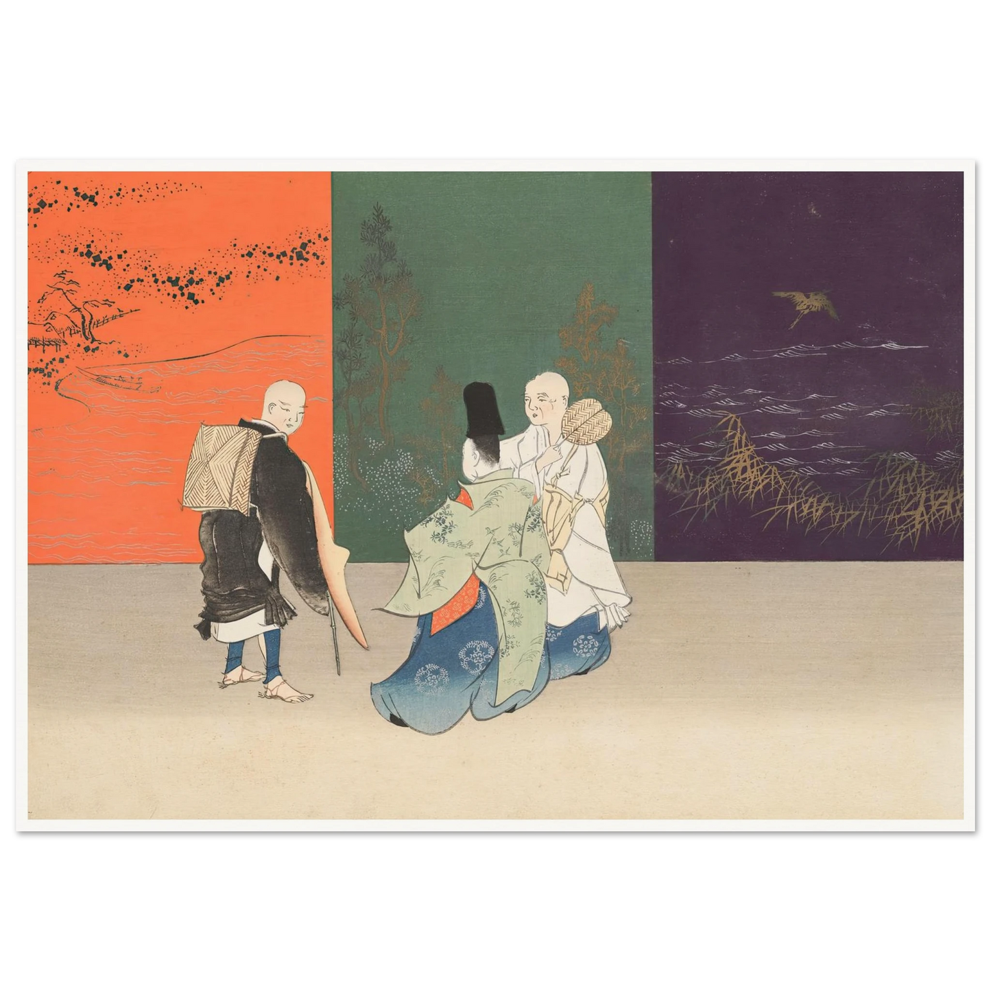 A Thousand Grasses Pl.13 (1900) Art Print | Kamisaka Sekka-Quipham Collections