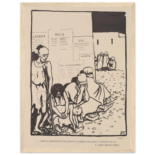 1er mai 1903 Art Print | Felix Vallotton - Framed Poster - 30x40 cm / 12x16″ - Black frame