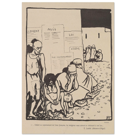 1er mai 1903 Art Print | Felix Vallotton - Framed Poster - 30x40 cm / 12x16″ - Black frame