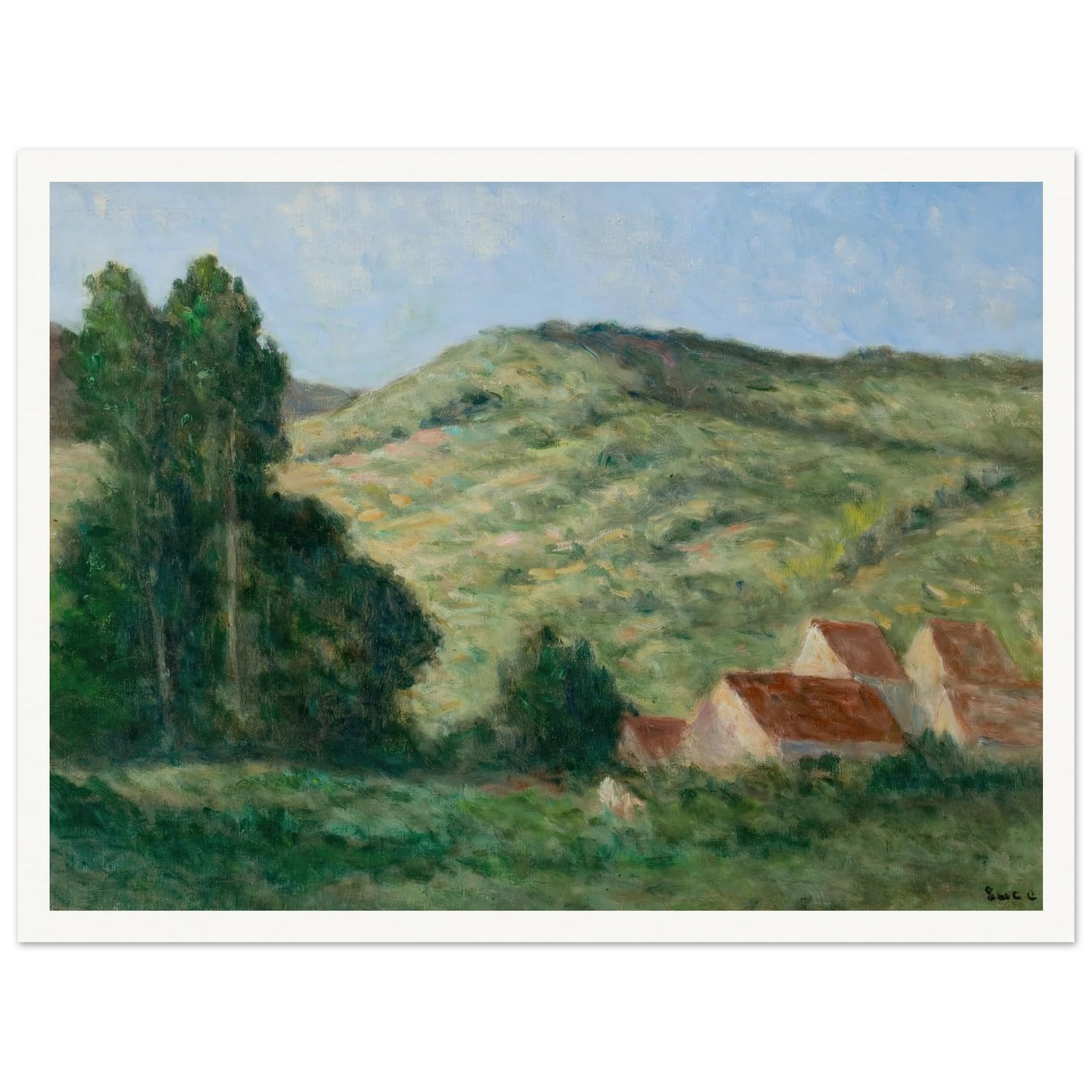 Le Riviere Art Print | Maximilien Luce-Quipham Collections
