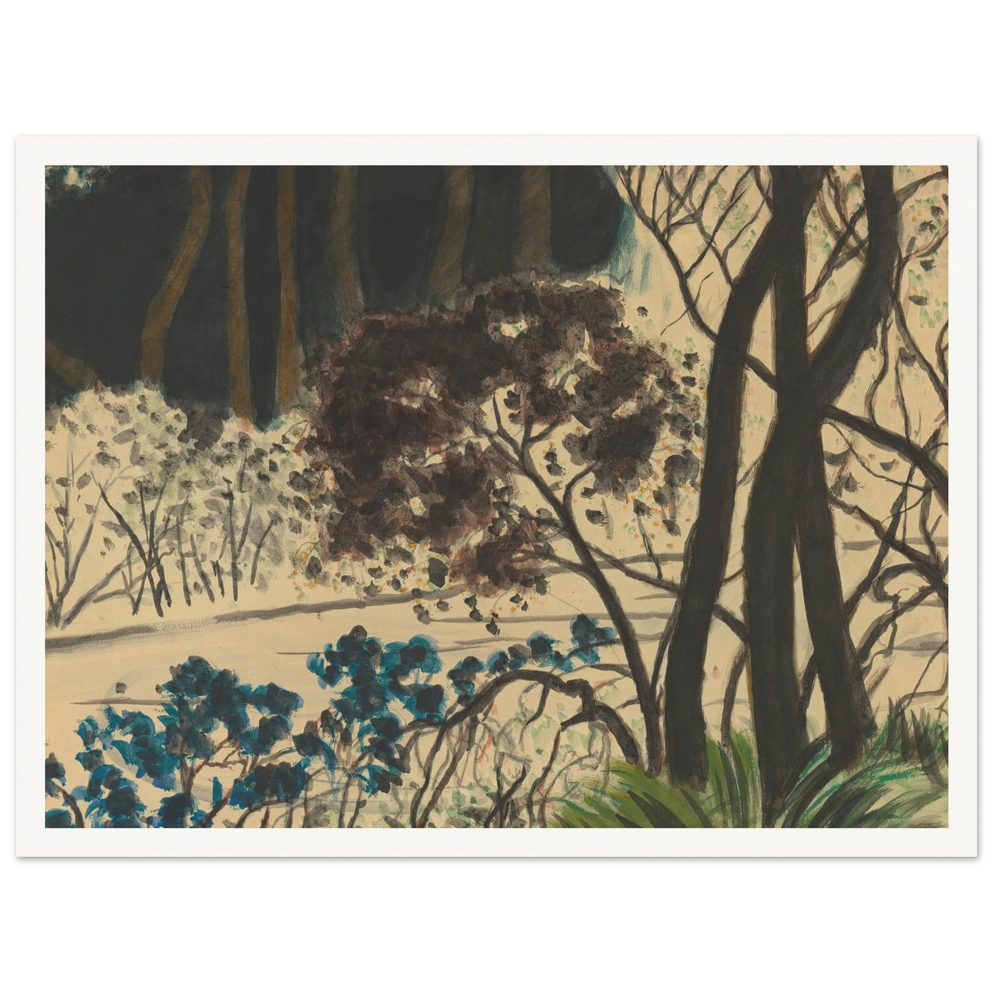 Bosgezicht Art Print | Leon Spilliaert-Quipham Collections