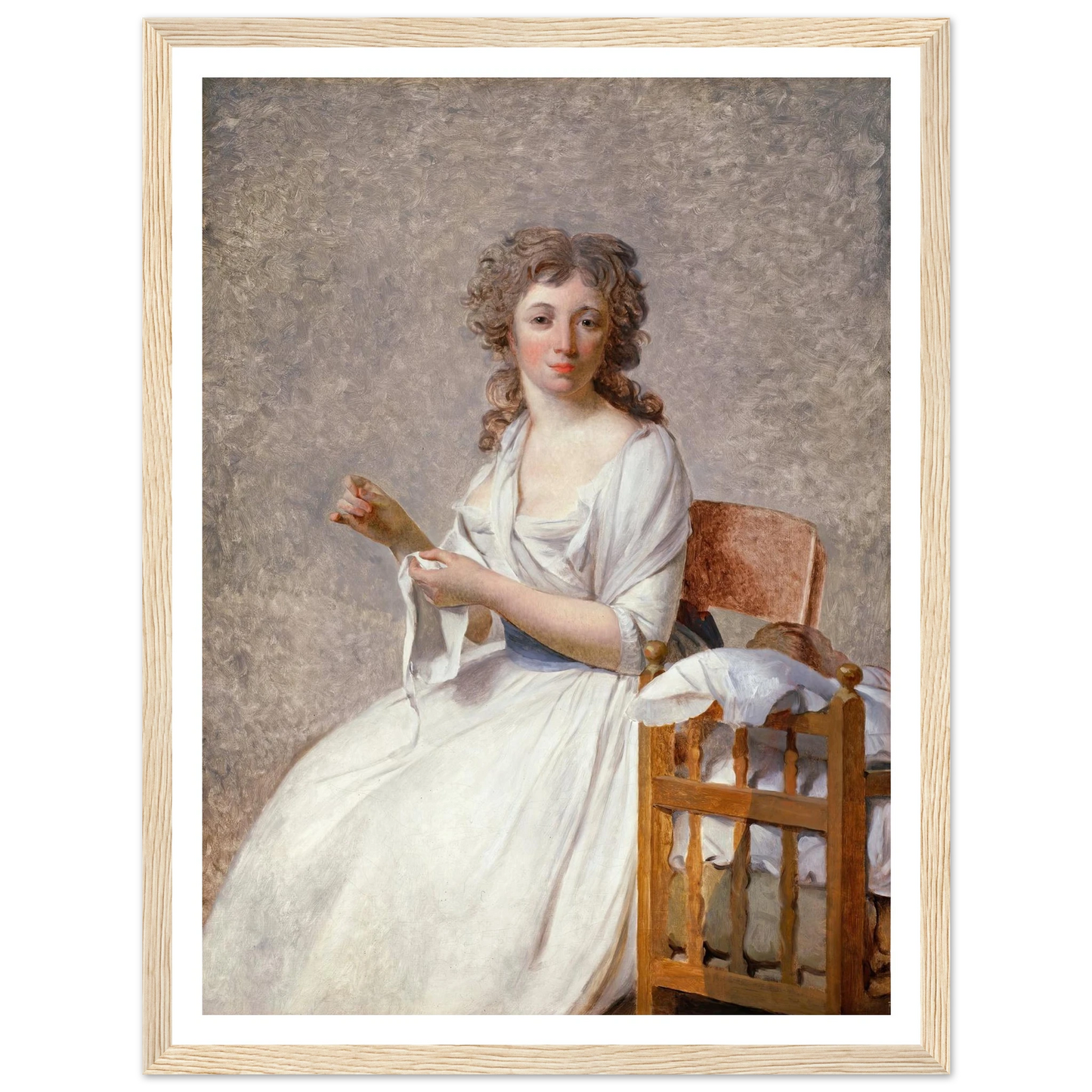 Madame de Pastoret and Her Son (1791) Art Print | Jacques Louis David-Quipham Collections