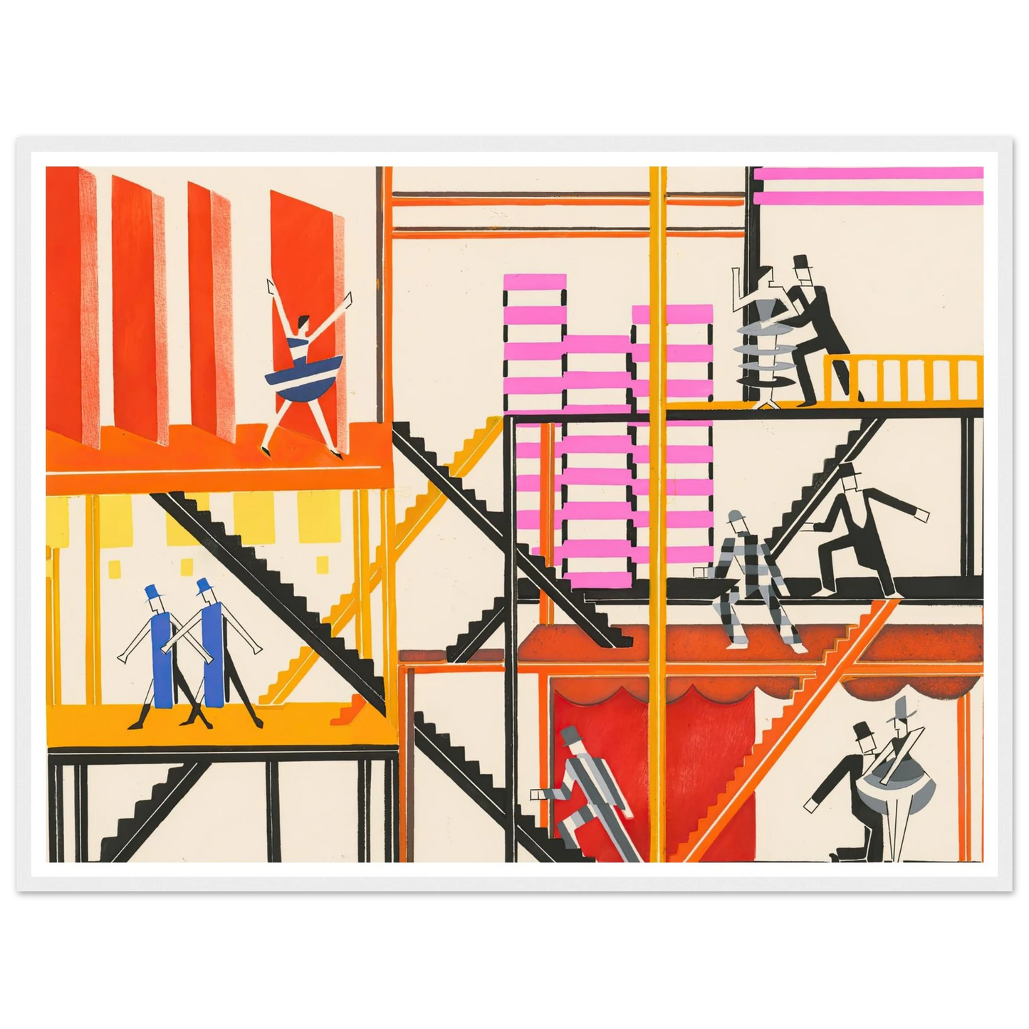 Maquettes dé Théatre 4 Art Print | Alexandra Exter-Quipham Collections