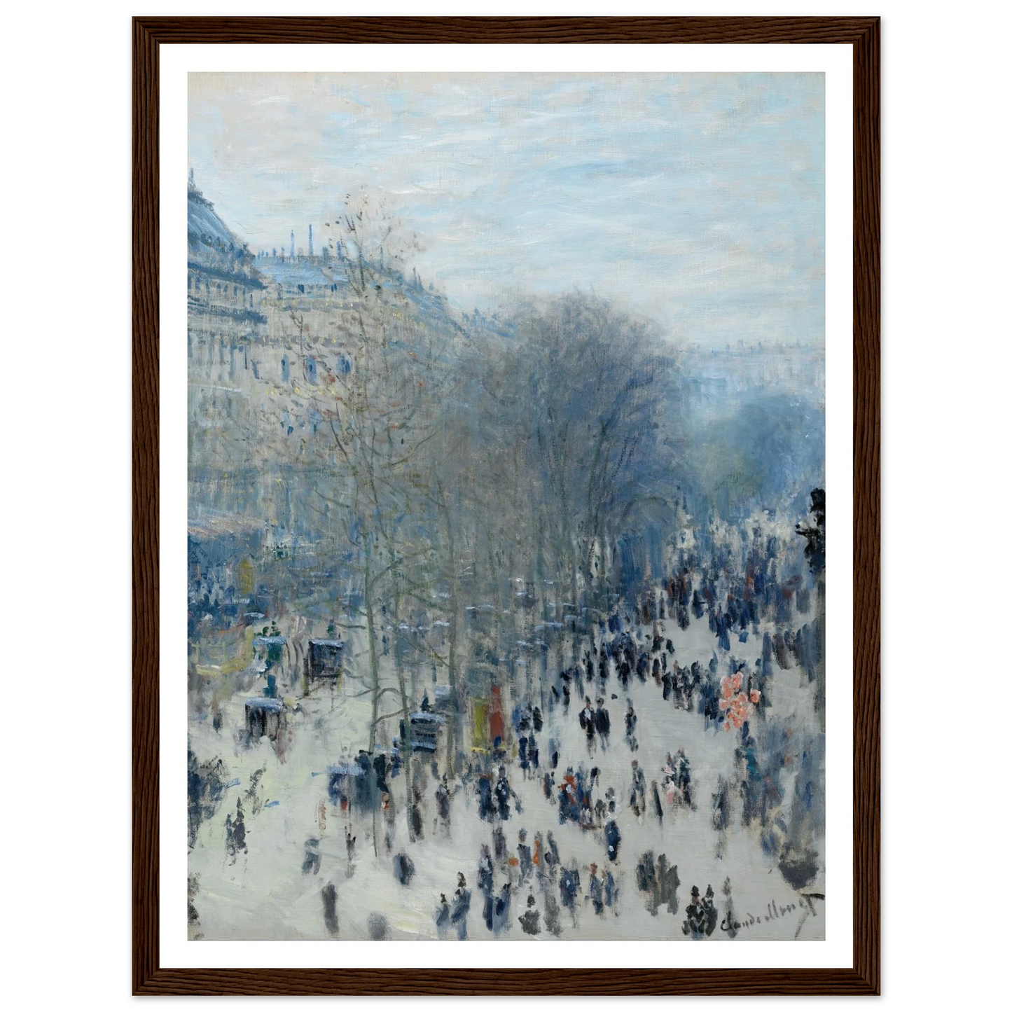 Boulevard des Capucines Art Print | Claude Monet-Quipham Collections
