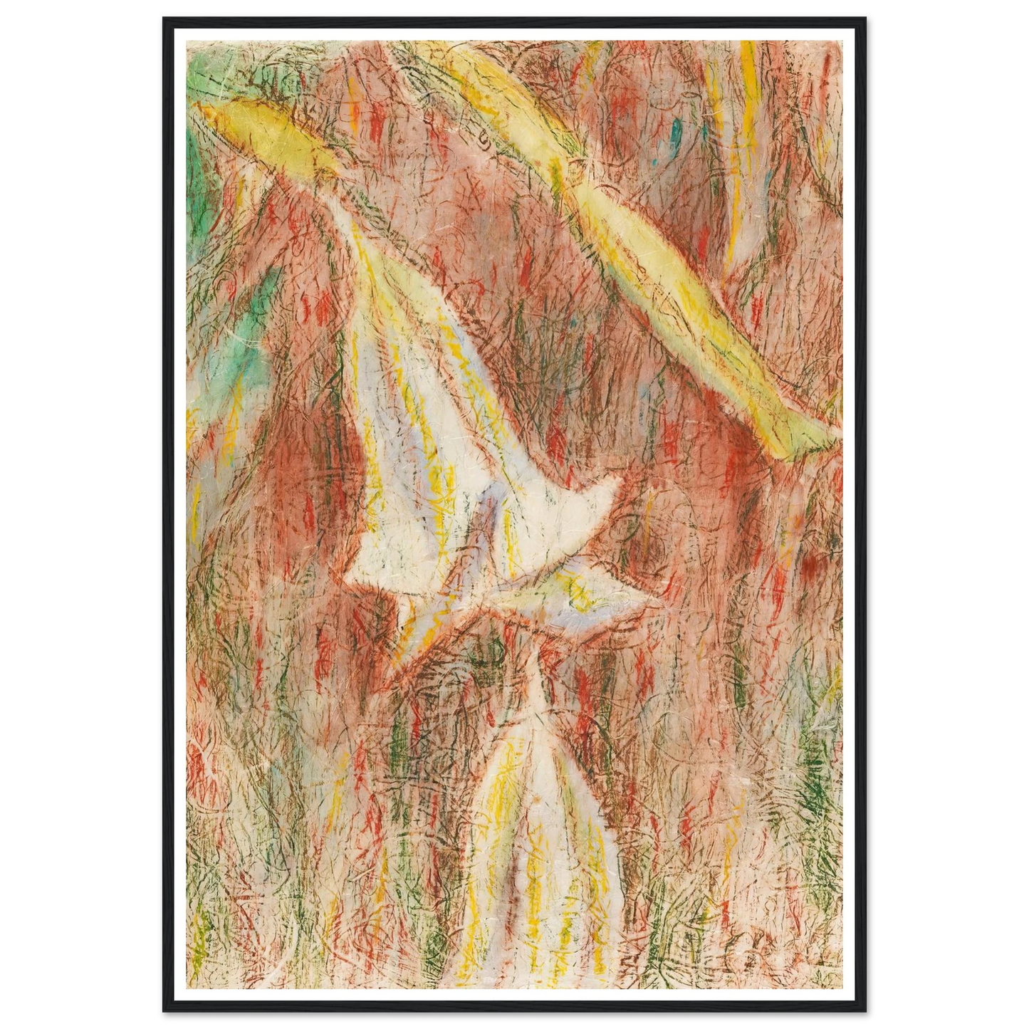 Datura Japonica (Engelstrompeten) (1936) Art Print | Christian Rohlfs-Quipham Collections