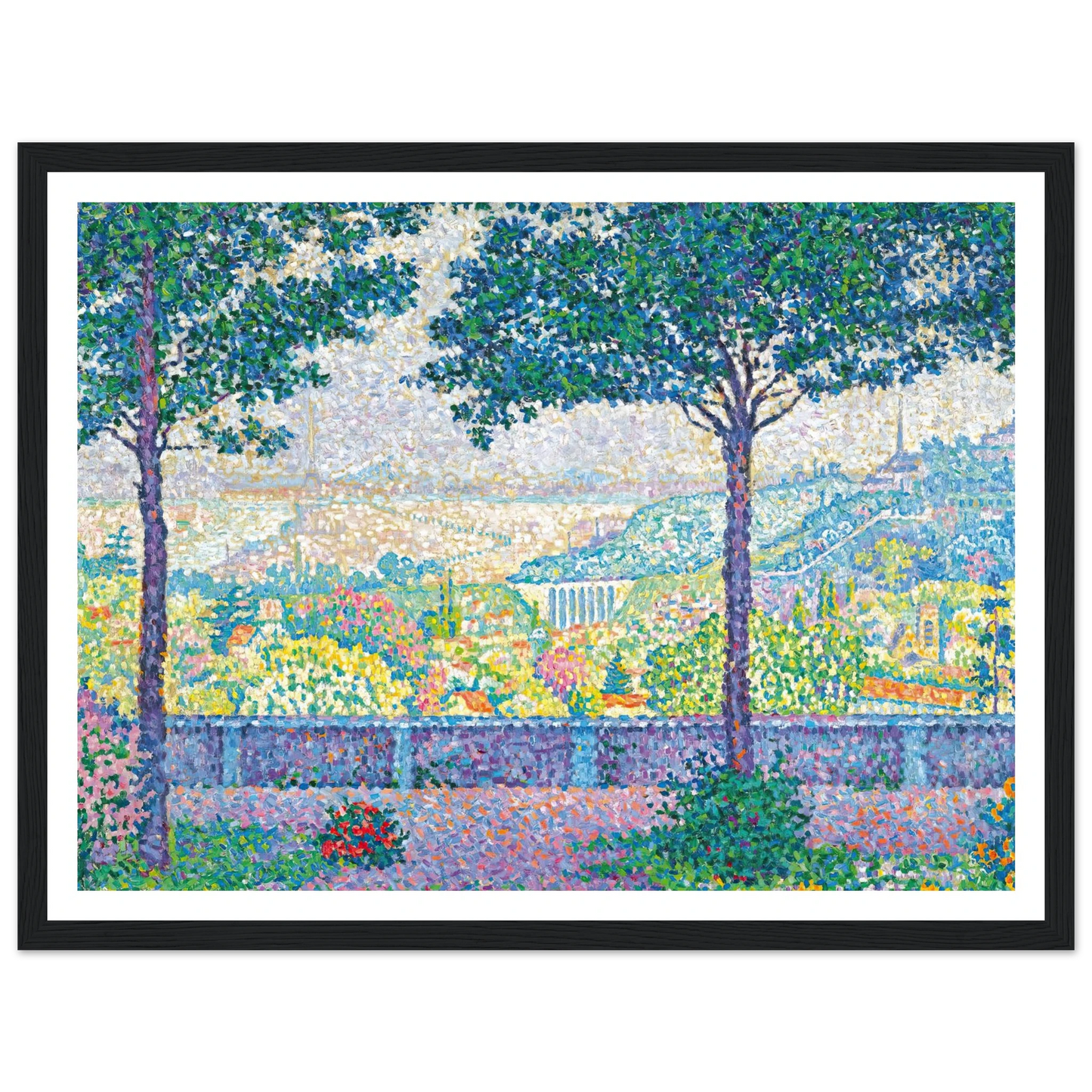 Terrasse De Meudon (1899) Art Print | Paul Signac-Quipham Collections