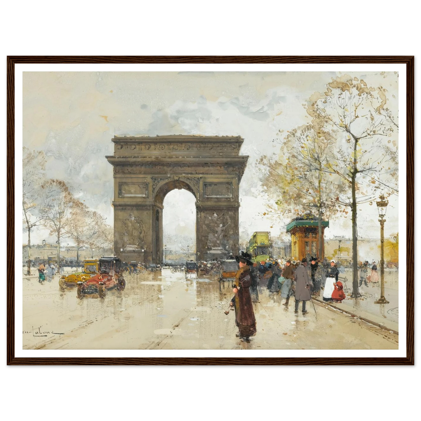 L’arc De Triomphe Art Print | Eugene Galien Laloue-Quipham Collections