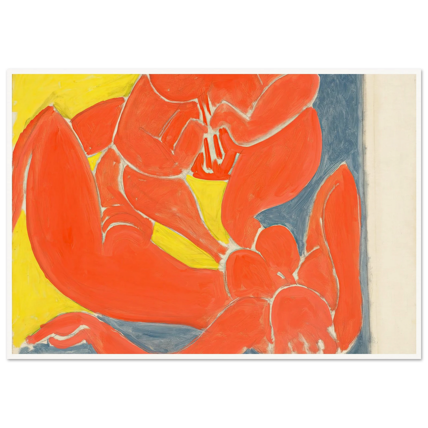 Nymphe et faune rouge (1939) Art Print | Henri Matisse-Quipham Collections