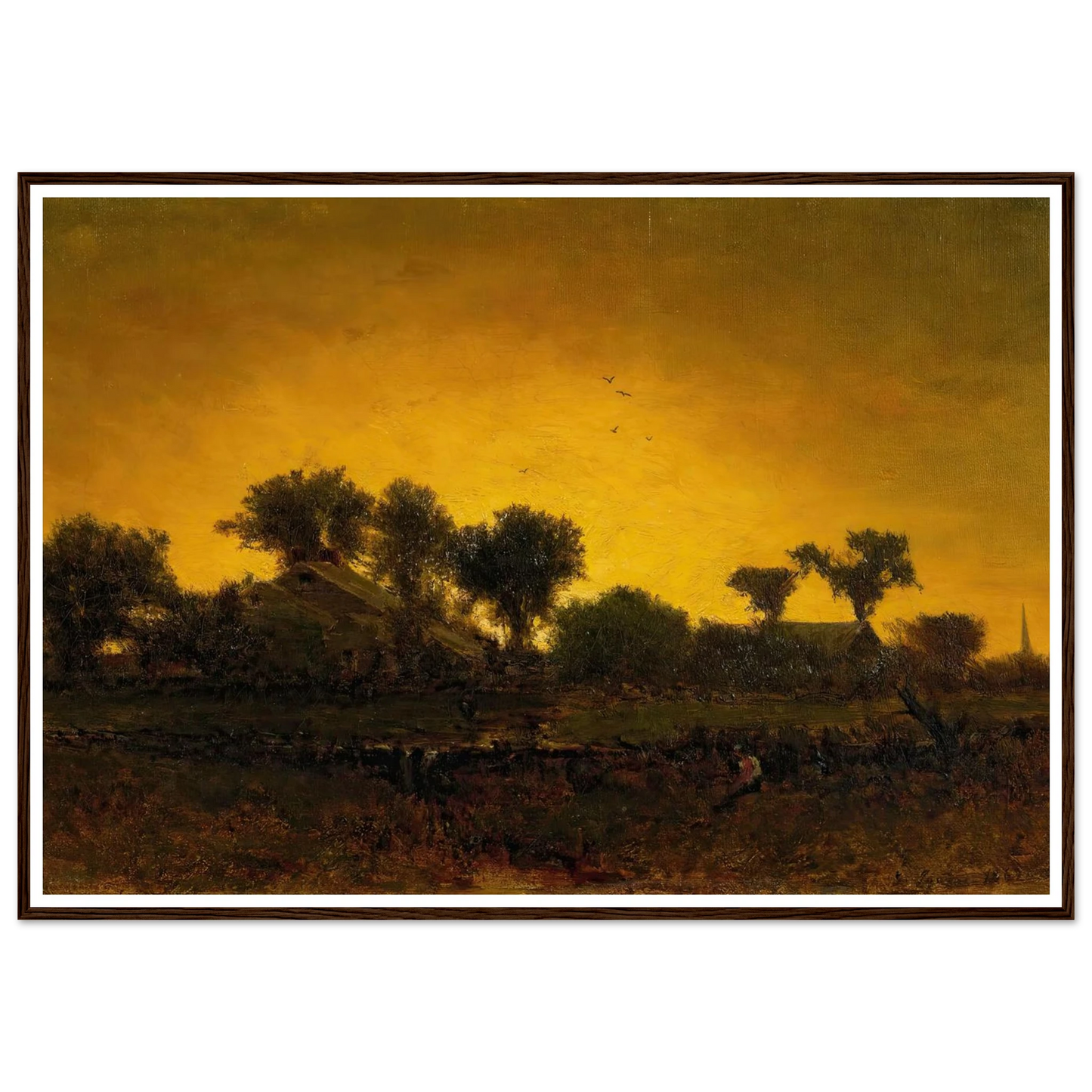 Light Triumphant (1862) Art Print | George Inness-Quipham Collections