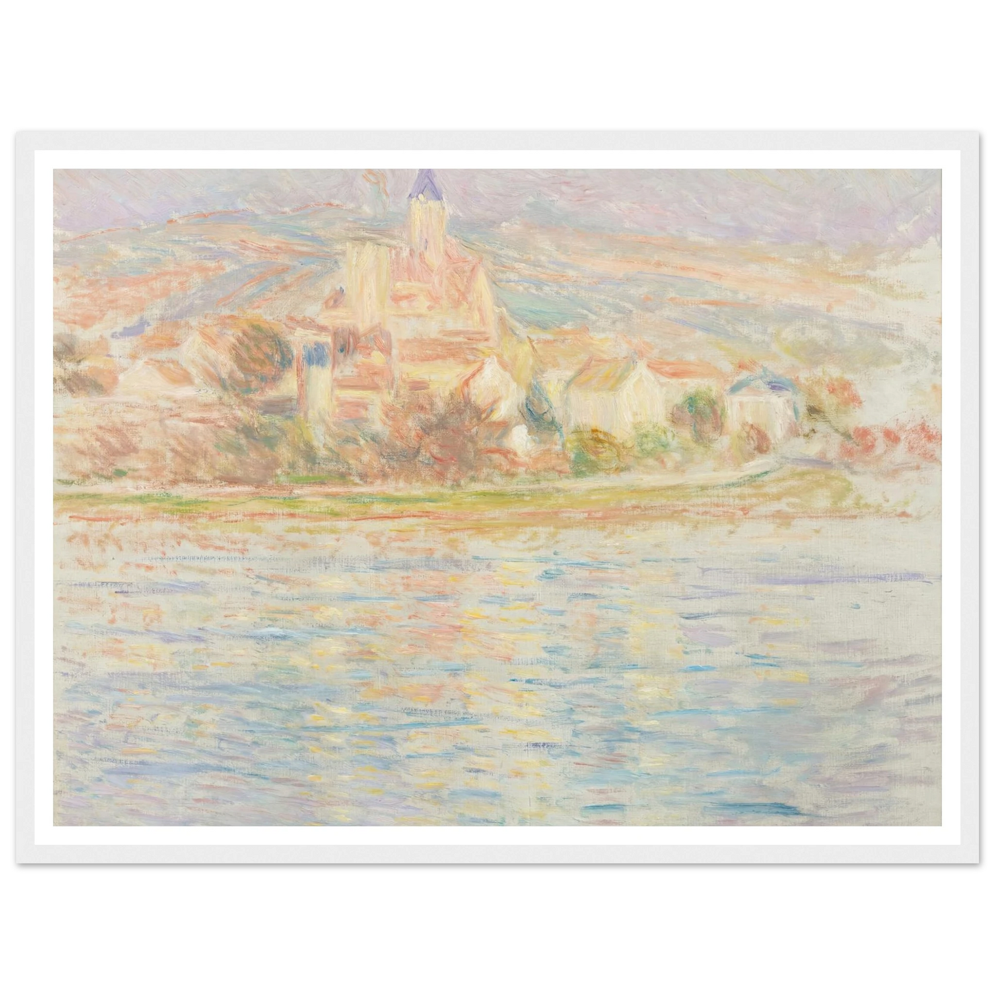 Vétheuil (circa 1901-1902) Art Print | Claude Monet-Quipham Collections