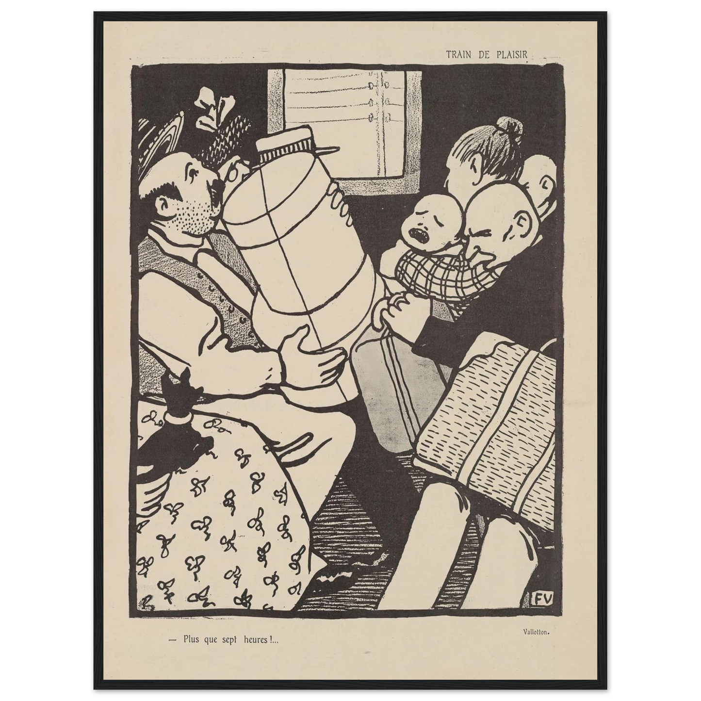 13 septembre 1903 Art Print | Felix Vallotton-Quipham Collections