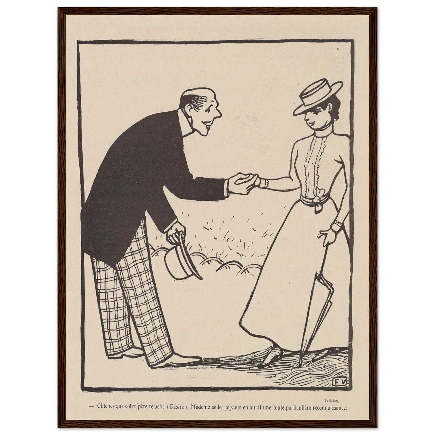1er août 1903 Art Print | Felix Vallotton-Quipham Collections