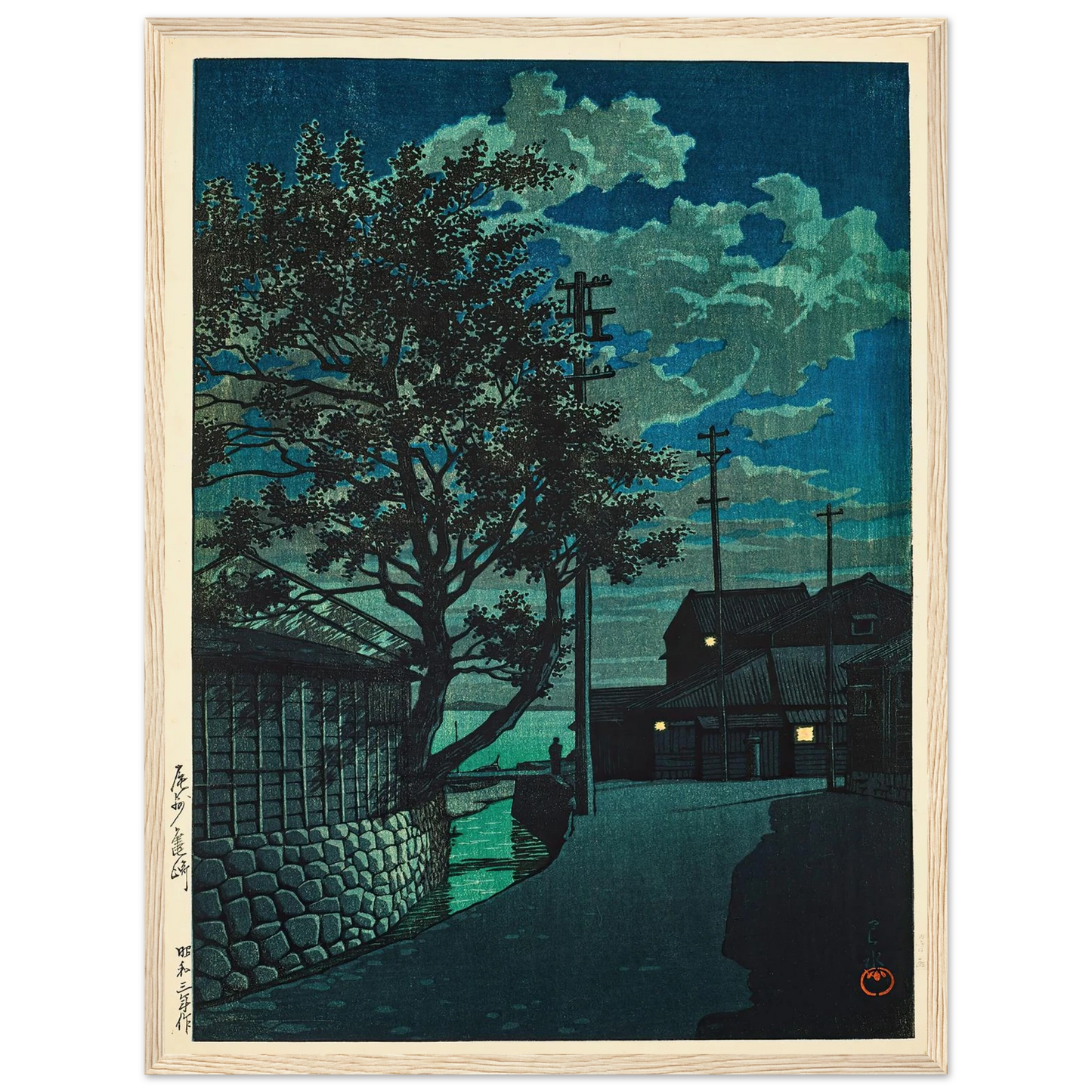 Kamezaki Bishu (1928) Art Print | Kawase Hasui-Quipham Collections