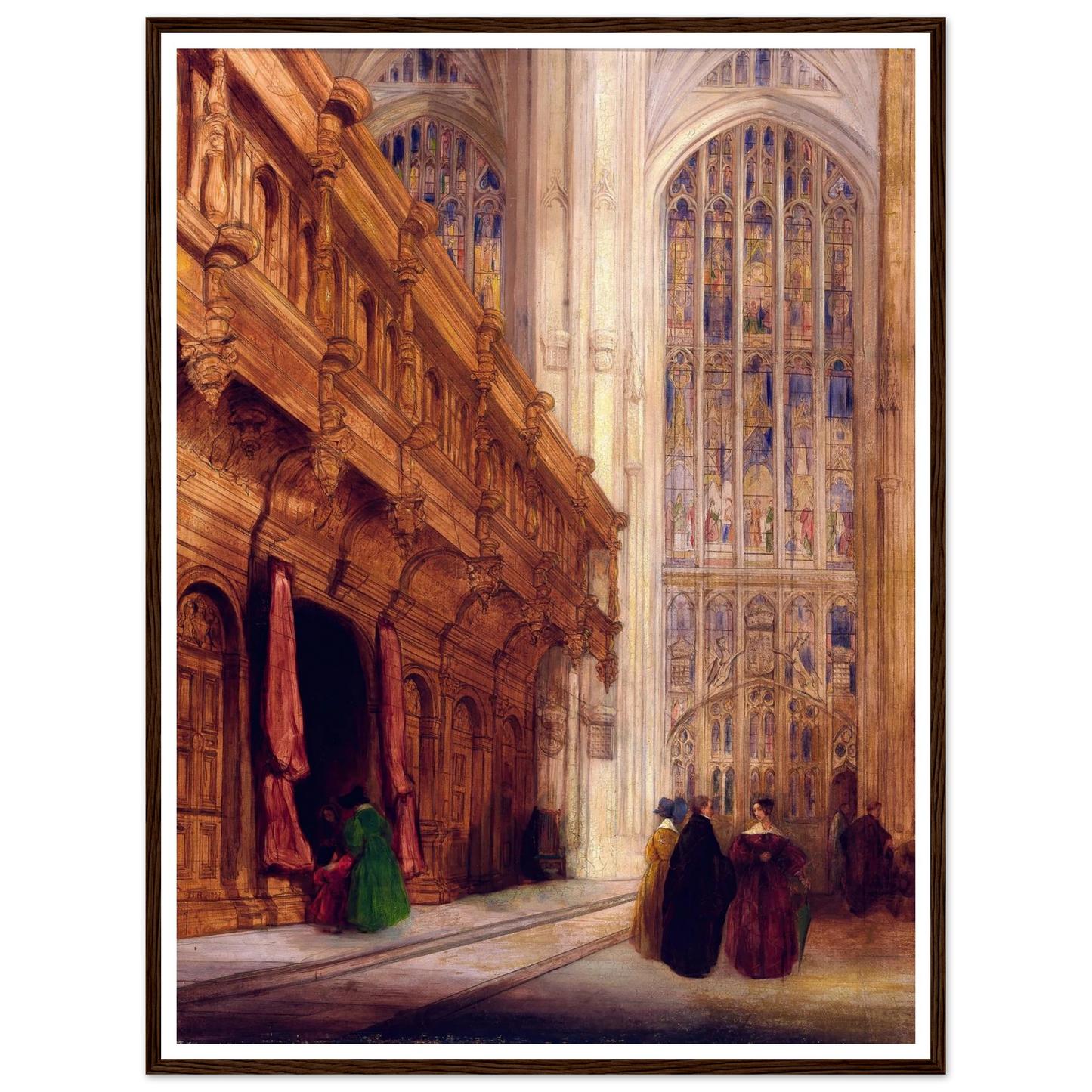 King’s College Chapel–Cambridge Art Print | David Roberts-Quipham Collections