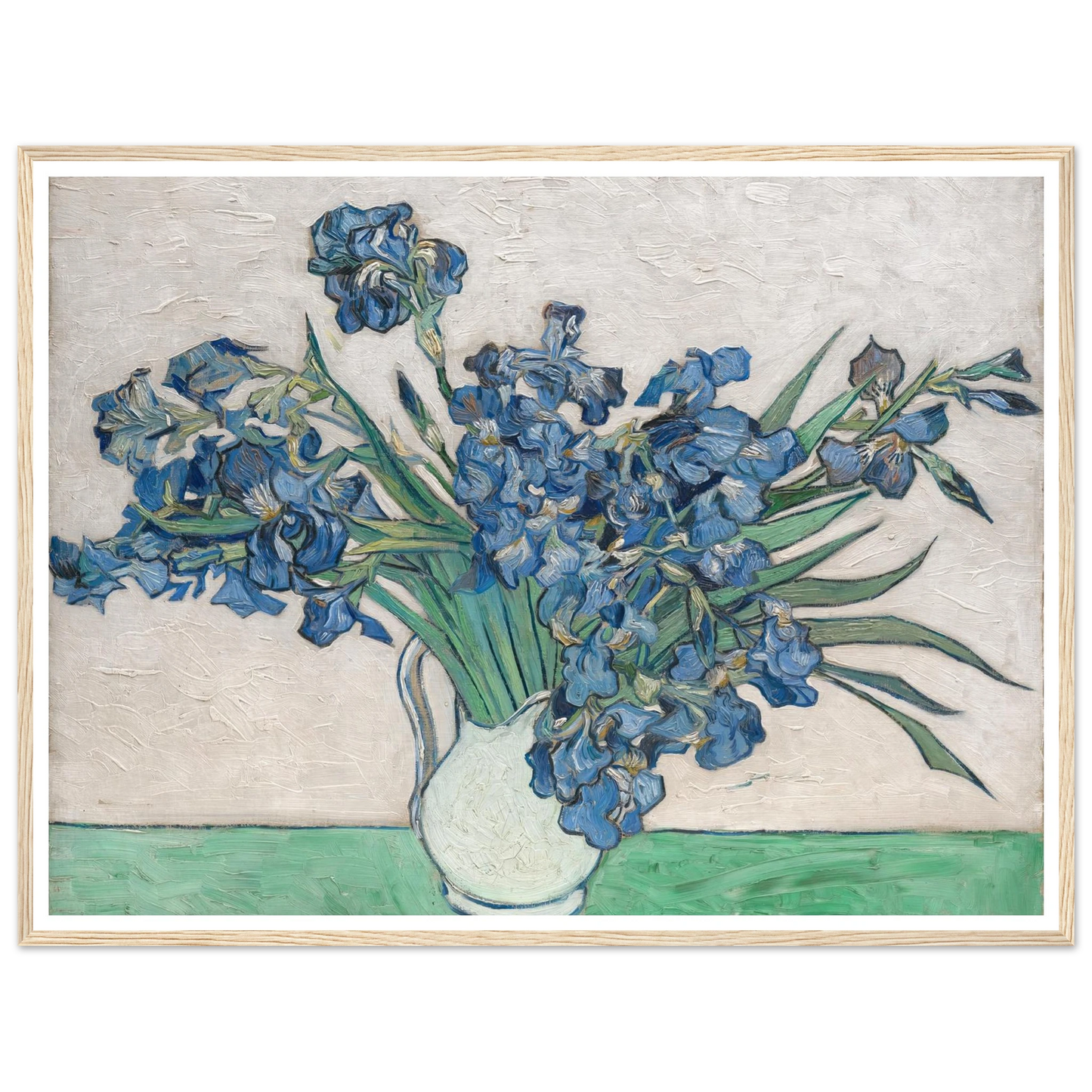 Irises (1890) Art Print | Vincent van Gogh-Quipham Collections