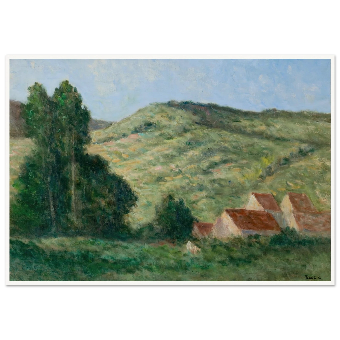 Le Riviere Art Print | Maximilien Luce-Quipham Collections