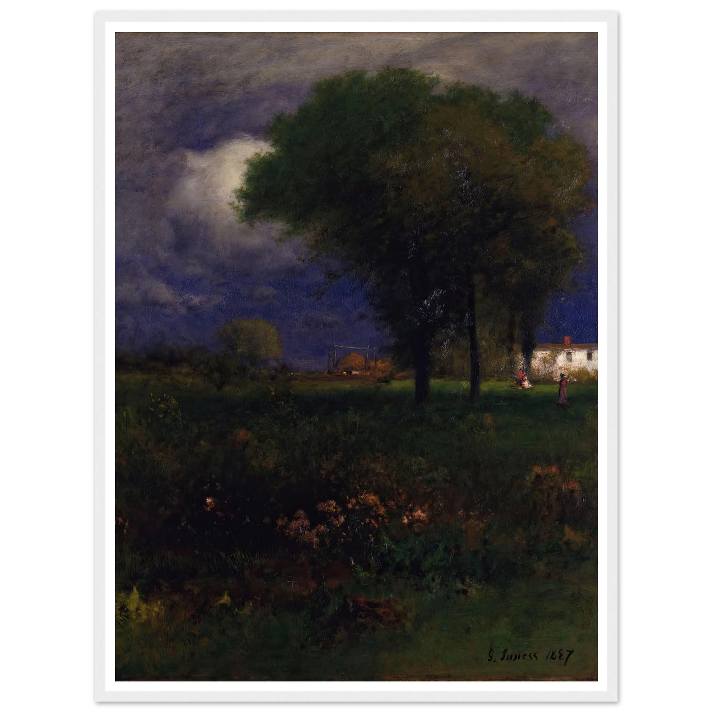 September Afternoon (1887) Art Print | George Inness-Quipham Collections