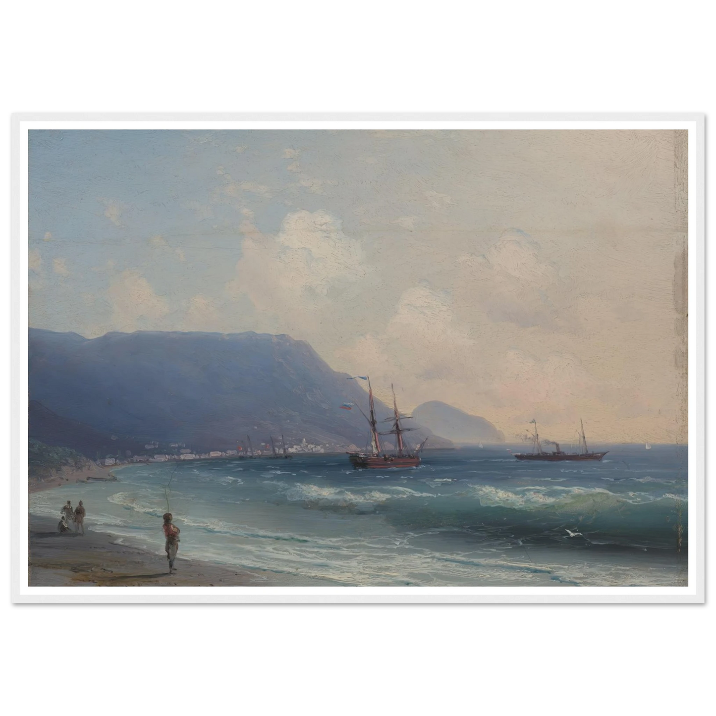 Seascape Art Print | Ivan Konstantinovich Aivazovsky-Quipham Collections