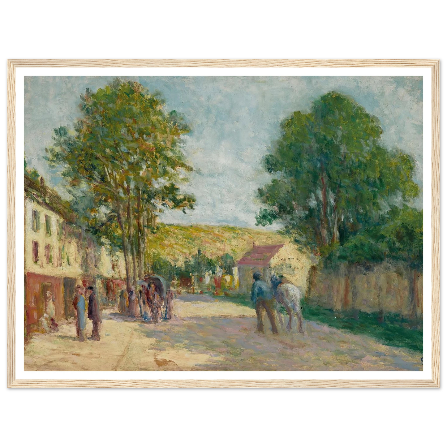 Environs de Paris Art Print | Maximilien Luce-Quipham Collections