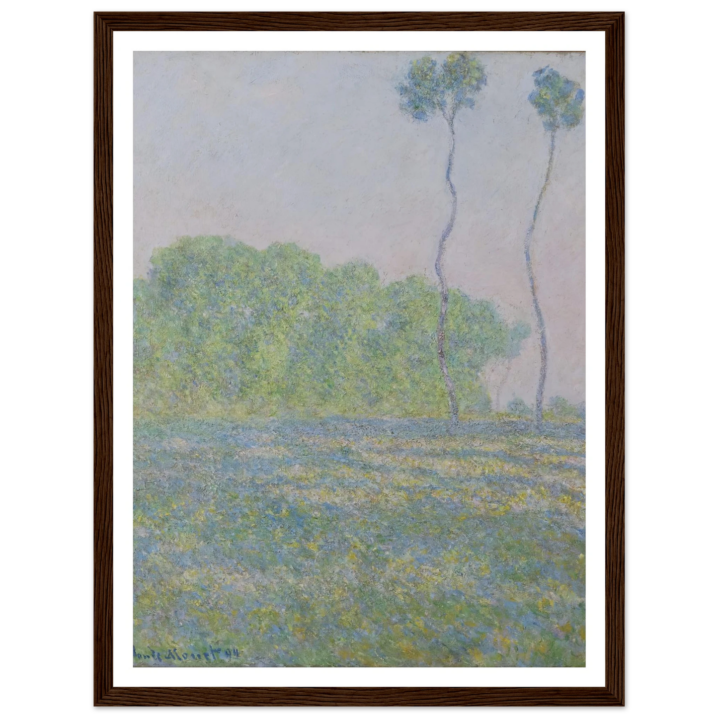 Meadow at Giverny (1894) Art Print | Claude Monet-Quipham Collections
