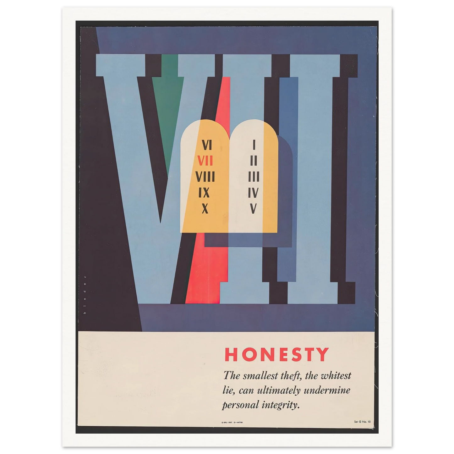 Honesty (1957) Art Print | Joseph Binder-Quipham Collections